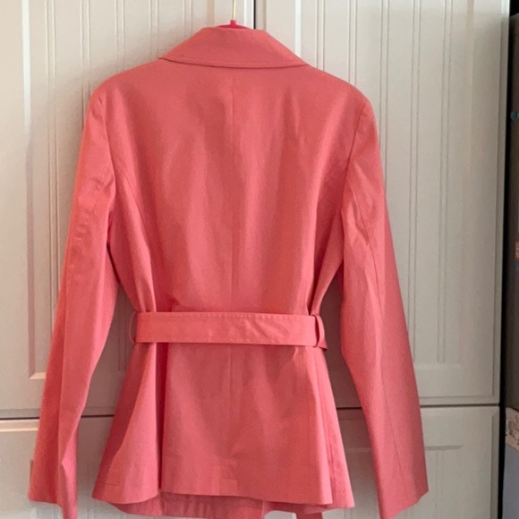 Brooks Brothers “stretch” short trench coat. - Picture 4 of 8